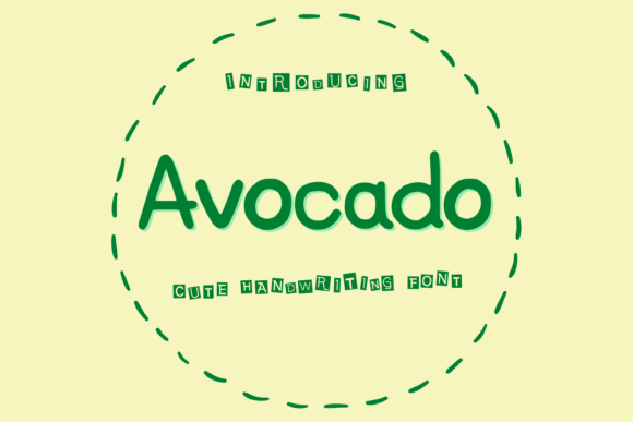 Avocado: The Perfect Handwritten Font for Creative Makers