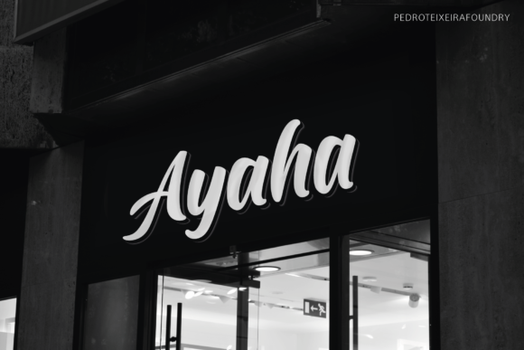 Ayaha: The Perfect Script Font for Editorial Charm