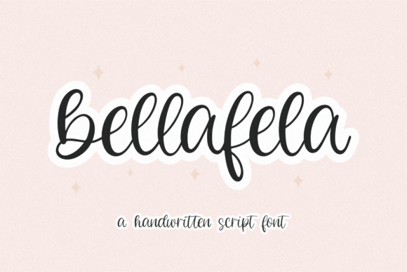 Bellafela: A Handwritten Font for Stunning Web Design