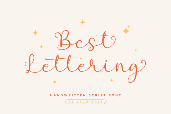 Best Lettering: A Handwritten Font for Web Design