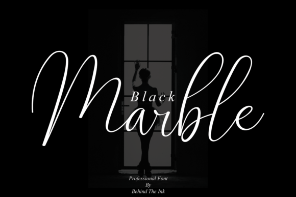 Black Marble: A Luxurious Script for Premium Designs