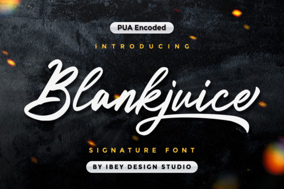 Blankjuice: The Perfect Script Amp Font for Your Next Campaign