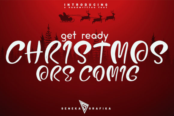 Christmas Are Coming: A Festive and Chic Handwritten Font
