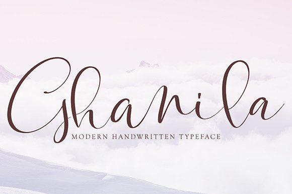 Discover Ghanila: A Versatile Handwritten Font for Creative Projects