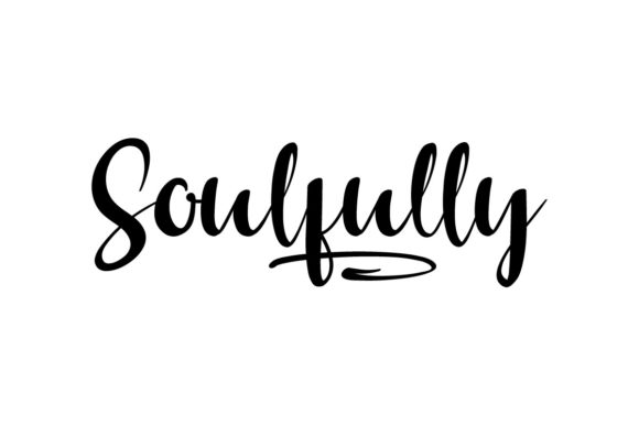Discover Soulfully: A Handwritten Font for Elegant Design