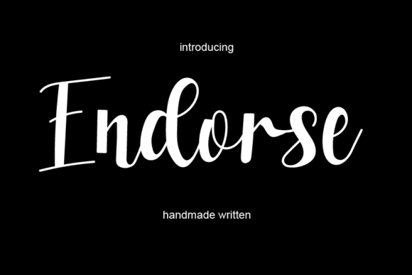 Discover the Elegance of Endorse: A Font for Editorial Design