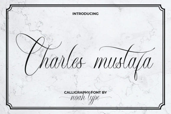 Elevate Your Brand with Charles Mustafa Font