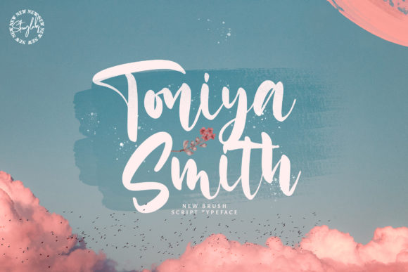 Elevate Your Brand with the Elegant Toniya Smith Font