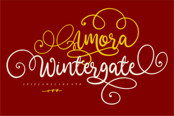 Enhance Your Brand with Amora Wintergate Font