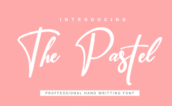 Enhance Your Brand with The Pastel Font