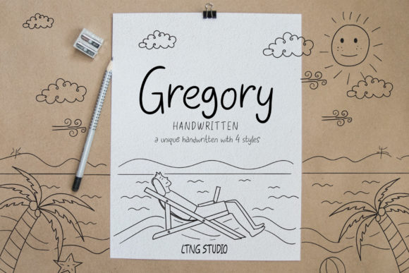 Gregory Handwritten: A Versatile Script Font