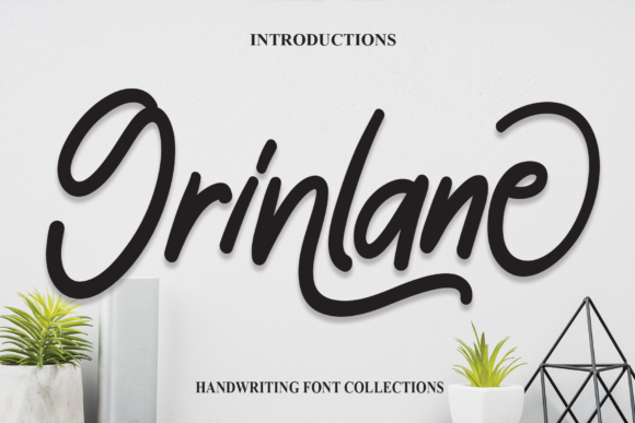 Grinlane: A Script Font for Elegant Editorial Design