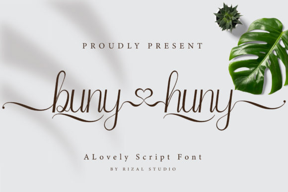 Transform Your Brand with Buny Huny: A Premium Handwritten Font