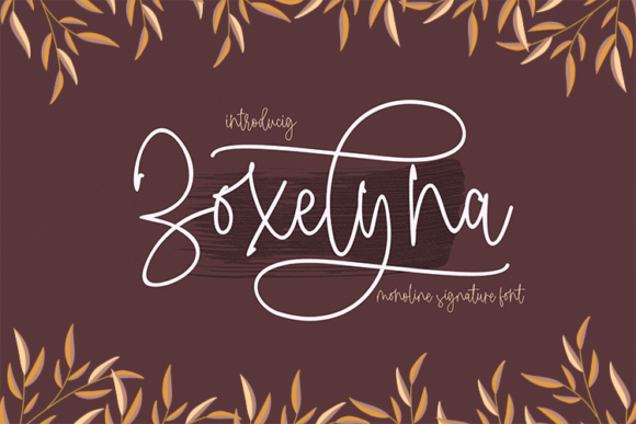 Zoxelyna: A Signature Font for Memorable Campaigns